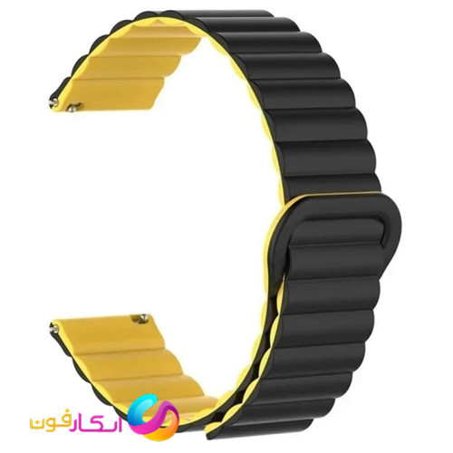 بند سیلیکونی فول مگنتی مناسب ساعت هوشمند کیسلکت Kieslect Lora / Lora2 / Lora3