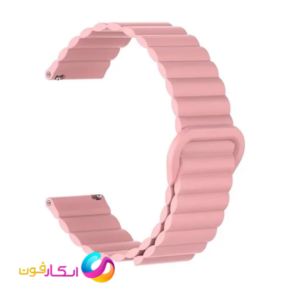 بند سیلیکونی فول مگنتی مناسب ساعت هوشمند کیسلکت Kieslect KS3 / KS3 Pro