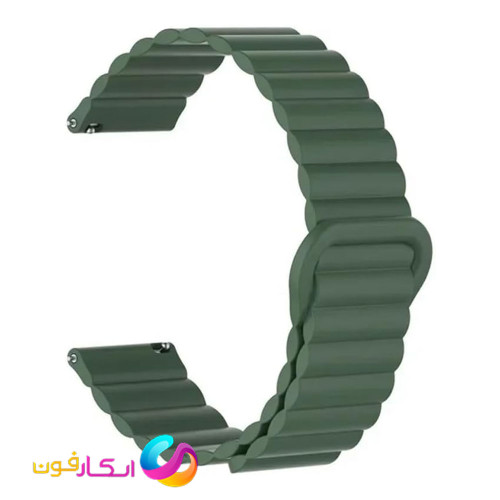 بند سیلیکونی فول مگنتی مناسب ساعت هوشمند گلوریمی Glorimi GC PLUS