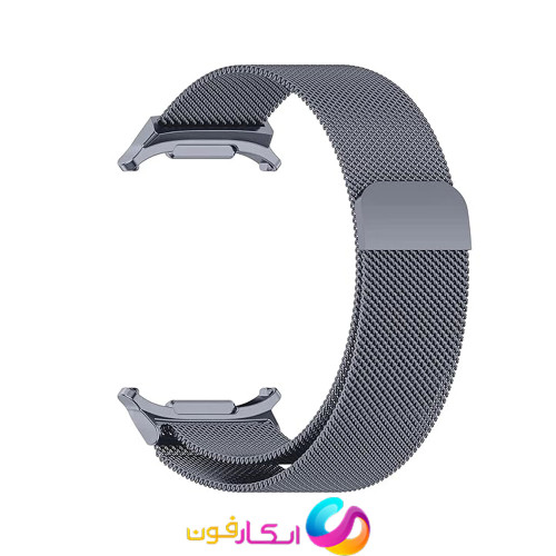 بند فلزی استیل حصیری مناسب ساعت سامسونگ گلکسی واچ 7 اولترا GALAXY WATCH ULTRA 47MM