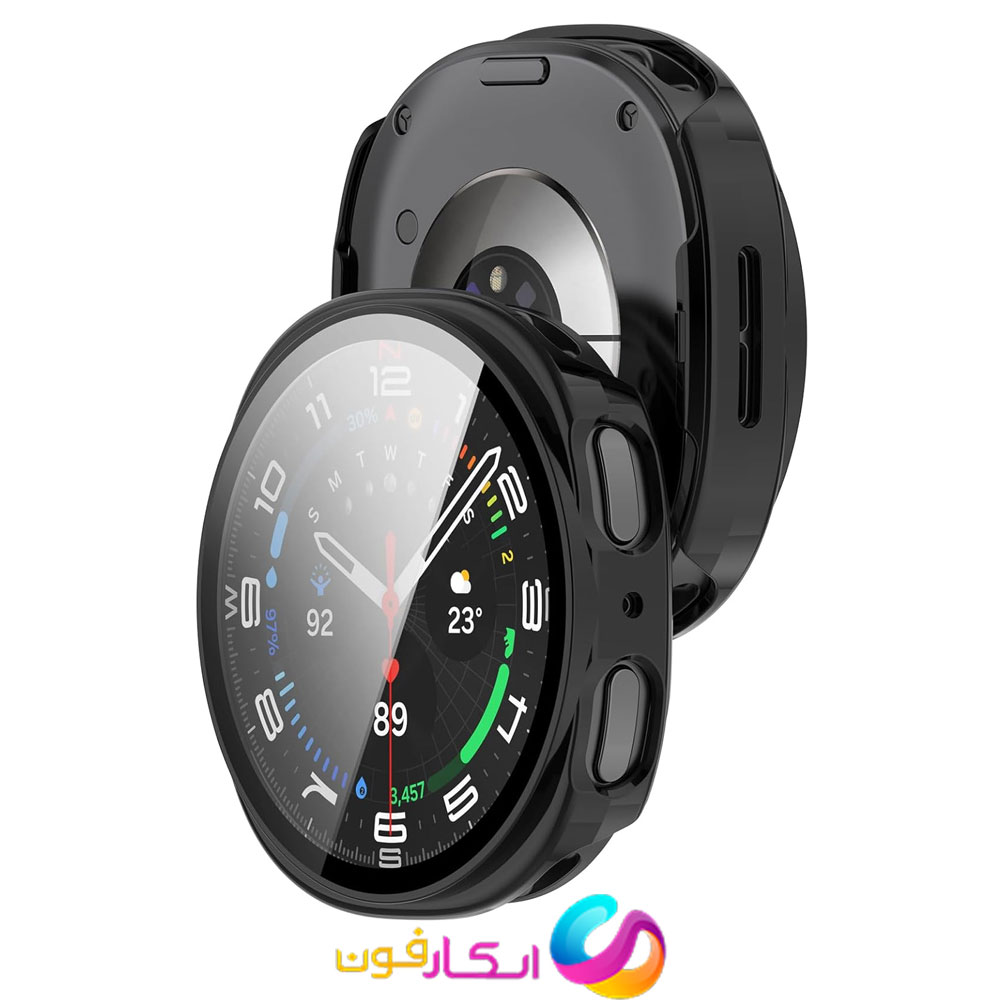 گارد گلس دار مناسب ساعت سامسونگ گلکسی واچ 8 سایز 44 میلی متری Galaxy Watch 8 44mm