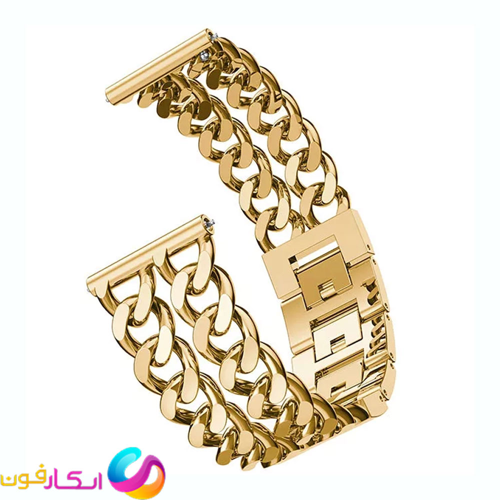 بند فلزی زنانه مدل Steel-Cartier مناسب ساعت هوشمند ایمیکی Imiki SE1 / SF1 / SF1e