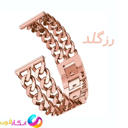 بند فلزی زنانه مدل Steel-Cartier مناسب ساعت هوشمند میبرو لایت سه Mibro lite3 / lite3 pro