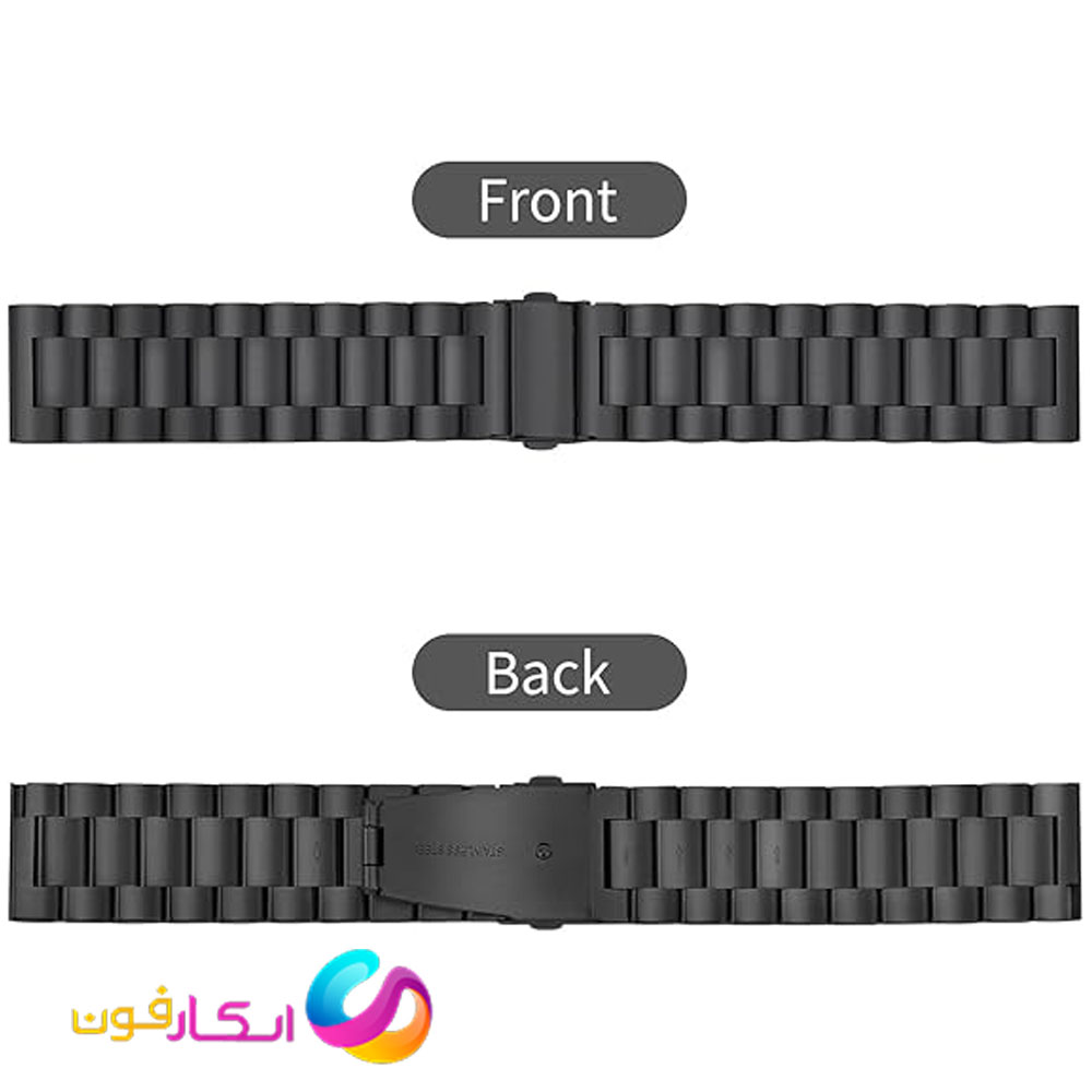 بند سه مهره رولکسی مناسب ساعت سامسونگ گلکسی واچ چهار / Galaxy Watch 4