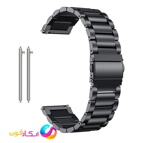 بند سه مهره رولکسی مناسب ساعت هوشمند هایلو HAYLOU IRON N1