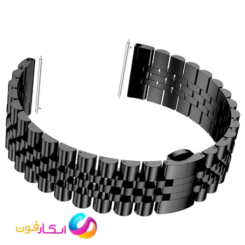 بند مردانه استیل 5 مهره رولکسی مناسب ساعت میبرو واچ Mibro Watch C4