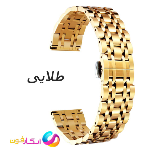 بند رولکسی مدل Lux-Steel مناسب ساعت گلوریمی Glorimi M3 Max