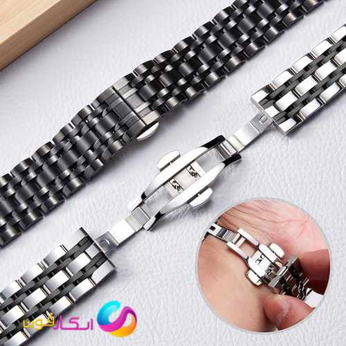 بند رولکسی مدل Lux-Steel مناسب ساعت گلوریمی Glorimi GT