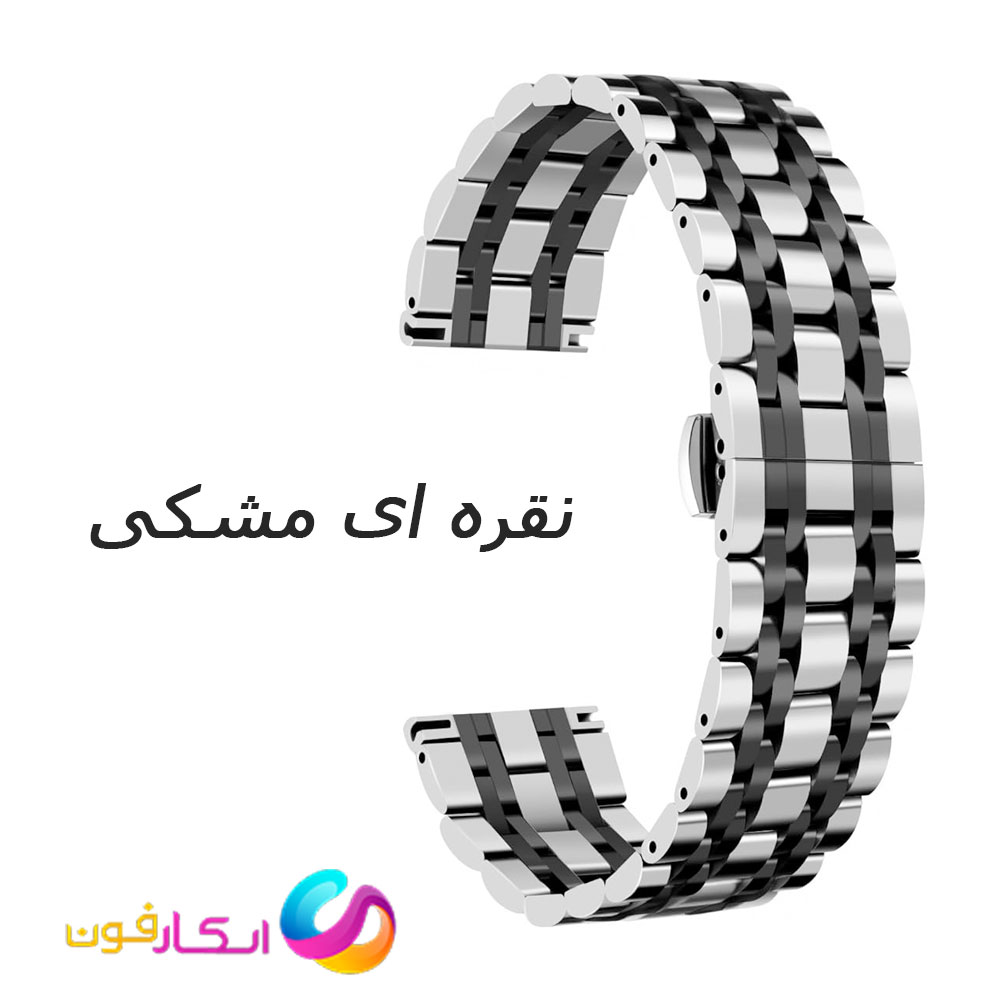 بند رولکسی مدل Lux-Steel مناسب ساعت میبرو Mibro C1/C2/C3/C4