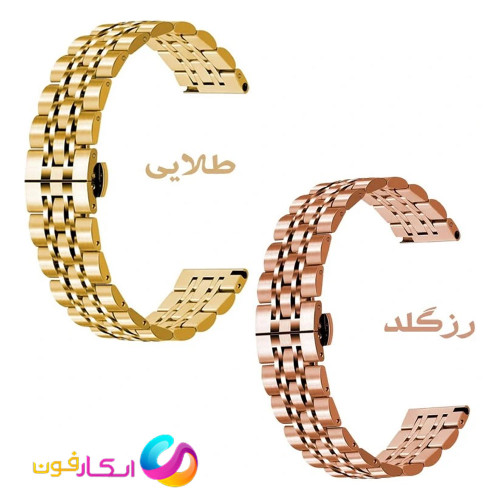 بند رولکسی مدل Lux-Steel مناسب ساعت کیسلکت KIESLECT KR/KR2/KR3/KR4