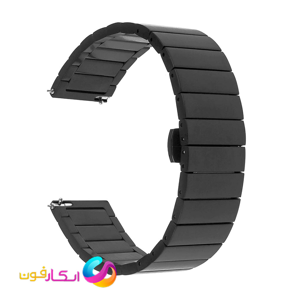 بند فلزی Link-Steel مناسب ساعت امیزفیت جی تی ار AMAZFIT GTR