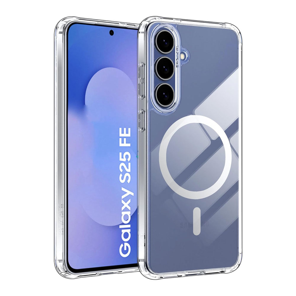 قاب برند Ice CASE مناسب برای گوشی سامسونگ گلکسی Galaxy S25 FE جنس کریستال PC