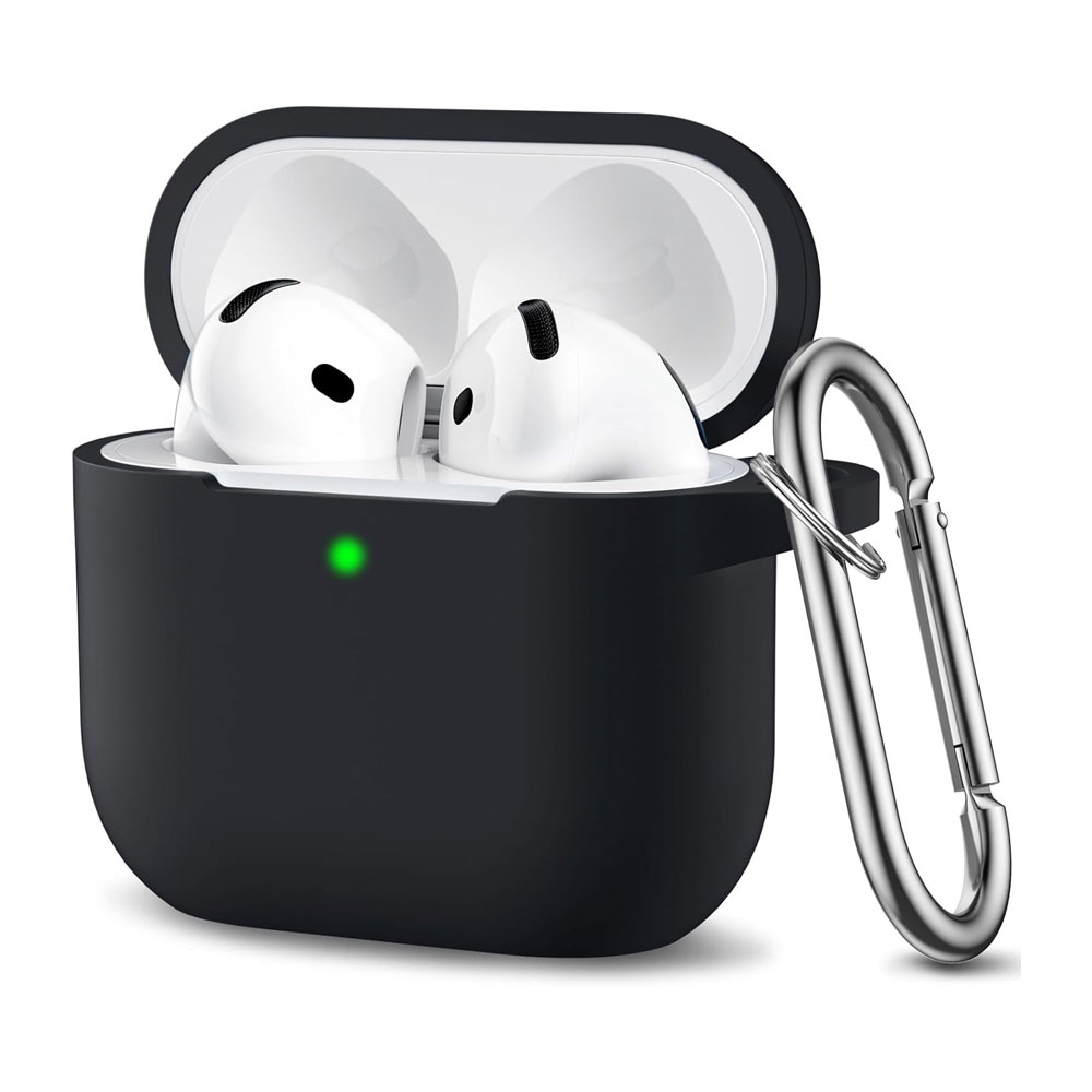 کاور سیلیکونی اصلی اپل ایرپاد چهار  AIRPOD 4 / 4 anc