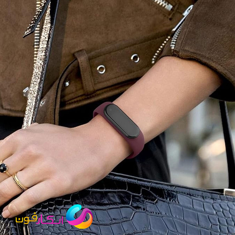 بند سیلیکونی مچ بند شیائومی می بند دو / Mi Band 2