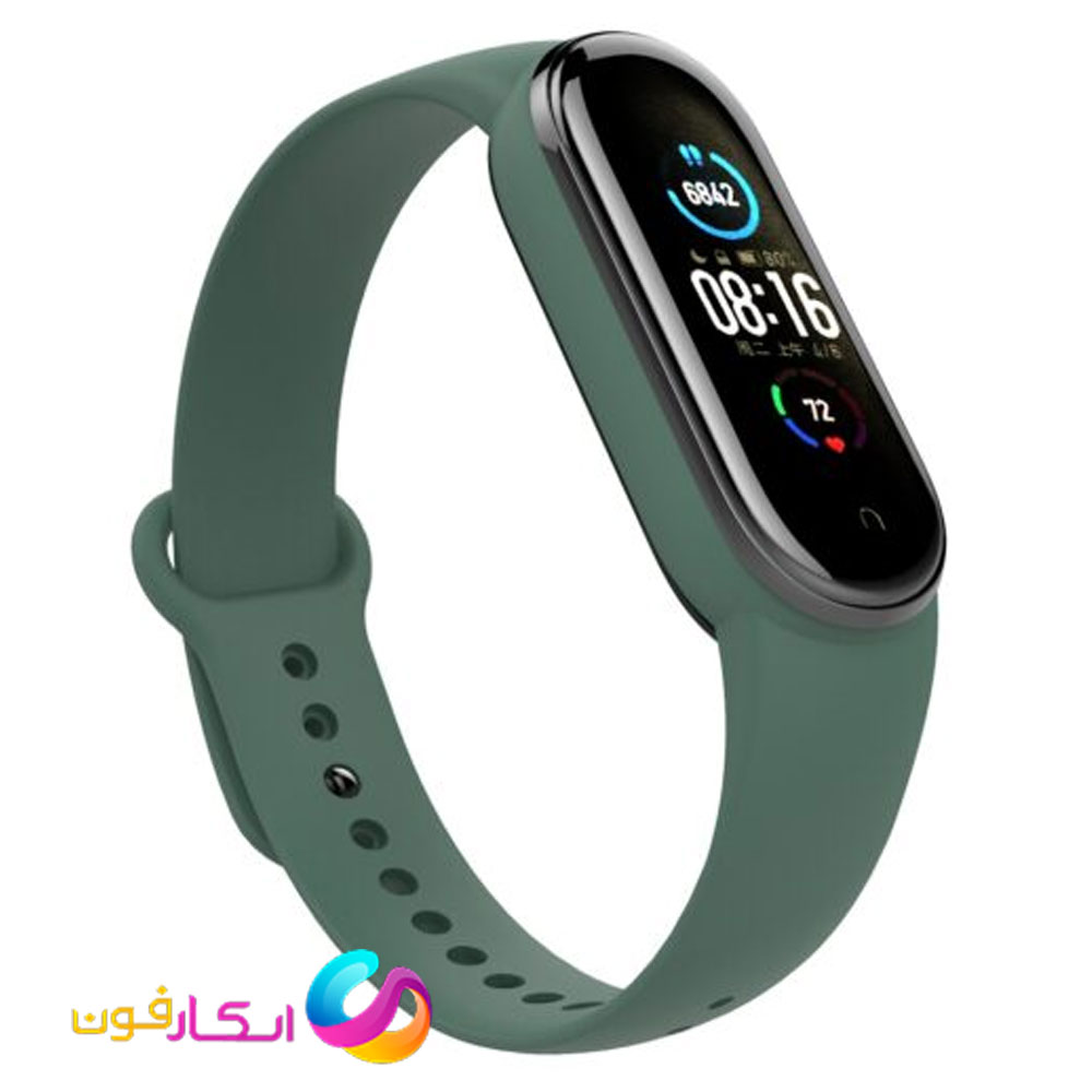 بند سیلیکونی مچ بند شیائومی می بند دو / Mi Band 2