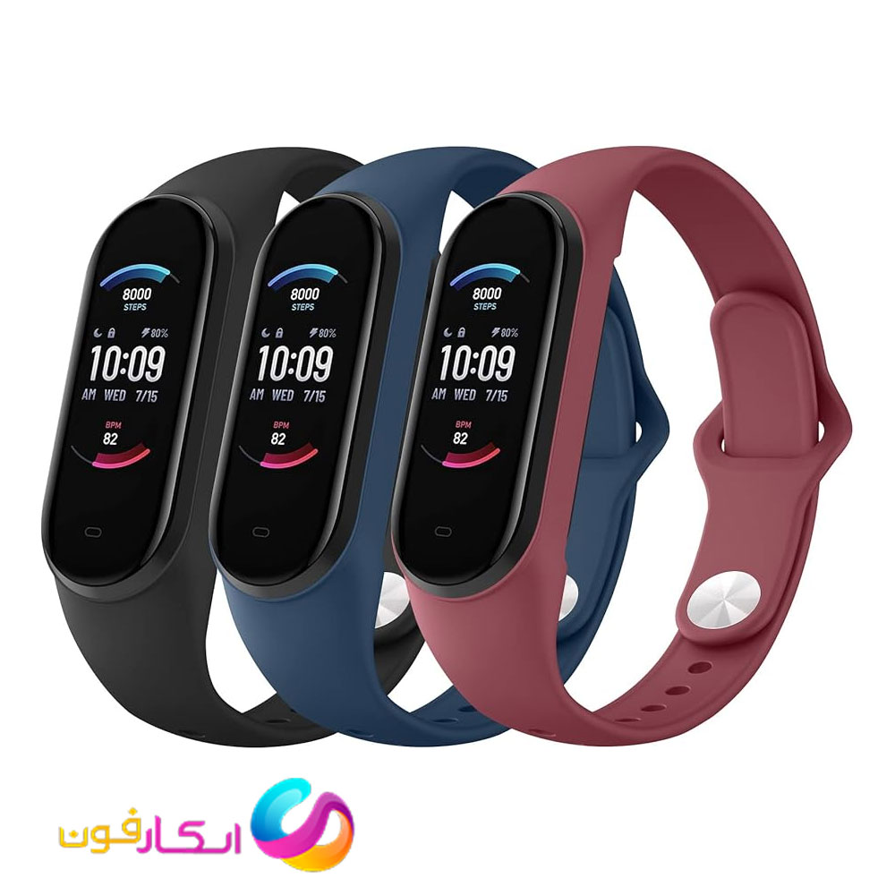 بند سیلیکونی مچ بند شیائومی می بند دو / Mi Band 2
