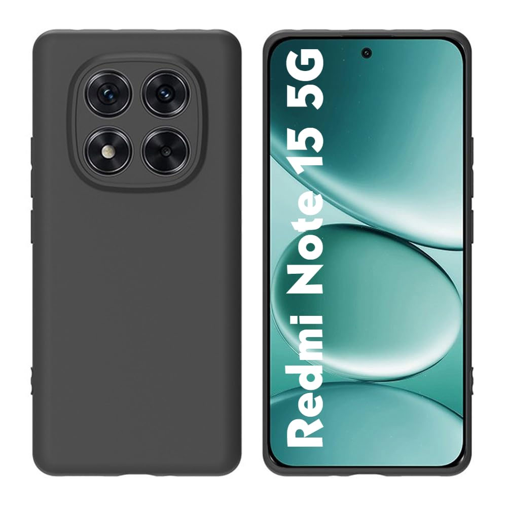 قاب سیلیکونی اورجینال گوشی شیائومی ردمی نوت پانزده  REDMI Note 15 5g داخل مخمل دار