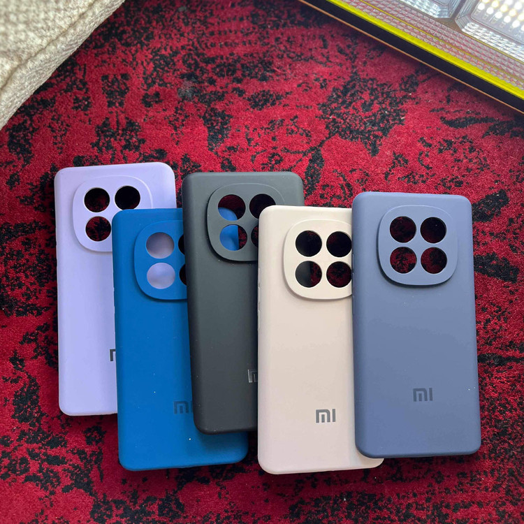 قاب سیلیکونی اورجینال گوشی شیائومی ردمی نوت پانزده REDMI Note 15 5g داخل مخمل دار