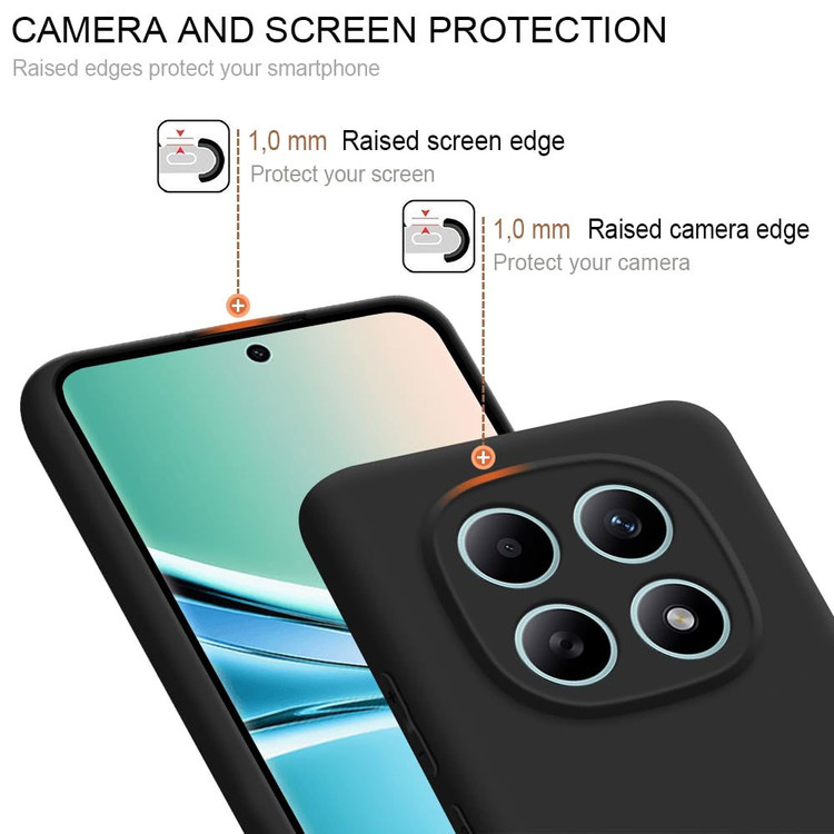 قاب سیلیکونی اورجینال گوشی شیائومی ردمی نوت پانزده پرو REDMI Note 15 Pro 4g داخل مخمل دار
