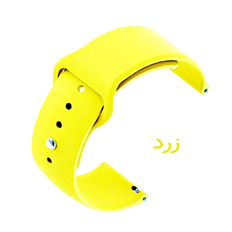 بند ساعت سیلیکونی پین دار مناسب سامسونگ گلکسی واچ پنج پرو سایز 45 میلی متری Galaxy Watch 5 pro 45mm