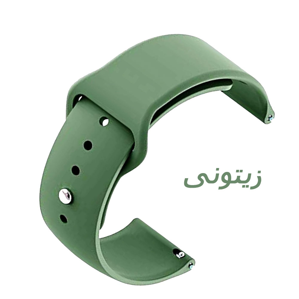 بند ساعت سیلیکونی اصلی مناسب ساعت امیزفیت amazfit GTS2/GTS2 mini/GTS2 pro