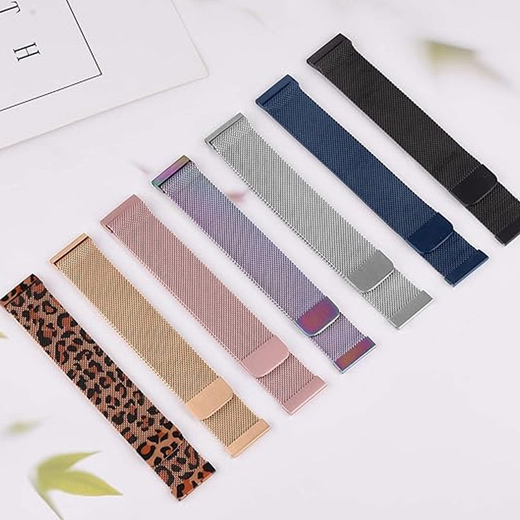 بند مدل حصیری استیل مناسب ساعت هایلو Haylou IRON N1 / N1 NEO با قفل مگنتی بسیار قوی