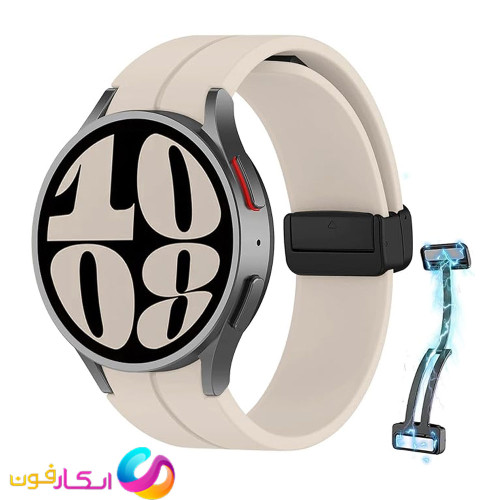 بند ساعت سیلیکونی سامسونگ گلکسی واچ شیش Galaxy Watch 6 classic 43mm