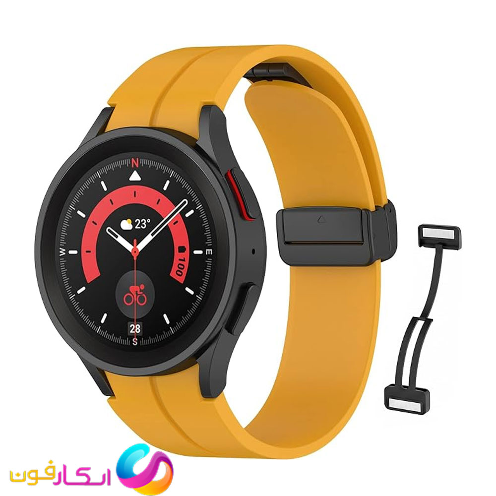 بند ساعت سیلیکونی سامسونگ گلکسی واچ شیش Galaxy Watch 6 40mm