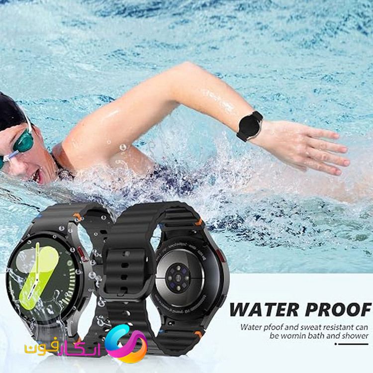 بند ساعت سامسونگ مدل W7-LP مناسب گلکسی واچ شیش Galaxy Watch 6 classic 43mm
