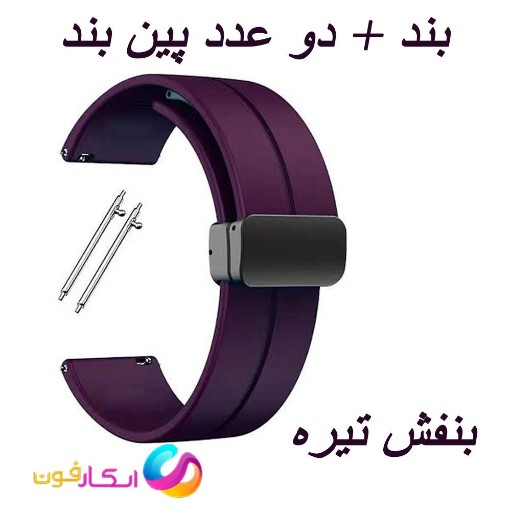 بند سیلیکونی با قفل مگنتی مناسب ساعت سامسونگ واچ شیش Galaxy Watch 6 40mm