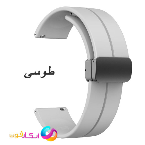بند سیلیکونی با قفل مگنتی مناسب ساعت هواوی Watch GT6