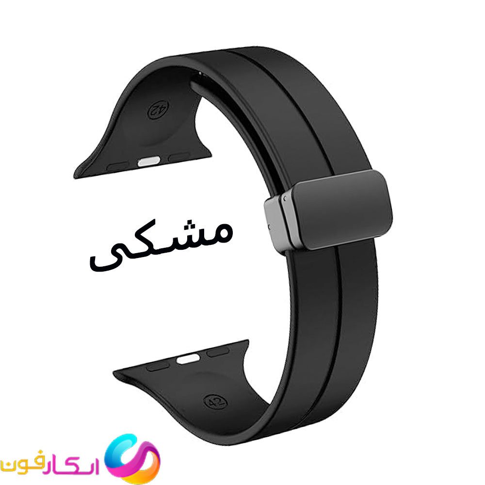 بند سیلیکونی با سگک مگنتی مناسب اپل واچ سری 10 سایز 40 میلی متری Apple Watch Seri 10 40mm