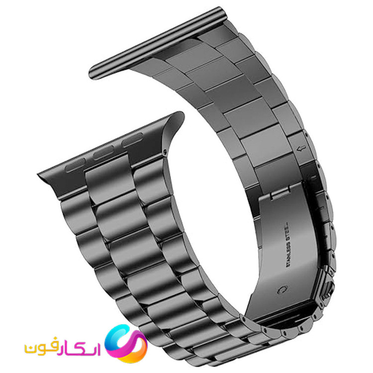 بند اپل واچ کلاسیک فلزی استیل مناسب اپل واچ سری 10 سایز 40 میلی متر Apple Watch Seri 10 40mm
