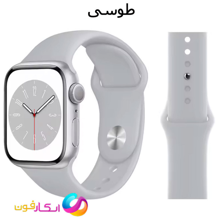 بند سیلیکونی اصلی اپل واچ مناسب سری 11 سایز 40 میلی متر Apple Watch Seri 11 40mm در رنگ بندی جذاب