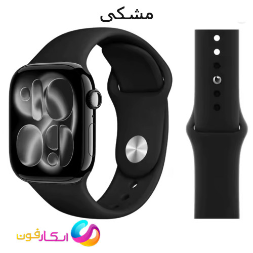 بند سیلیکونی اصلی اپل واچ مناسب سری 11 سایز 40 میلی متر Apple Watch Seri 11 40mm در رنگ بندی جذاب