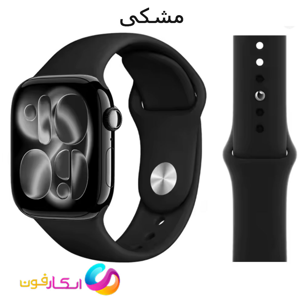 بند سیلیکونی اصلی اپل واچ مناسب سری 11 سایز 44 میلی متر Apple Watch Seri 11 44mm در رنگ بندی جذاب