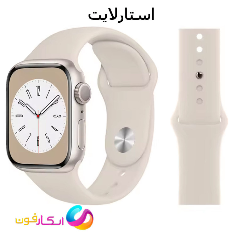 بند سیلیکونی اصلی اپل واچ مناسب سری 10 سایز 40 میلی متر Apple Watch Seri 10 40mm در رنگ بندی جذاب