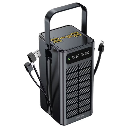 پاوربانک گرین لاین مدل GL-PX50 ظرفیت 60000 میلیآمپر ساعت به همراه پنل خورشیدی