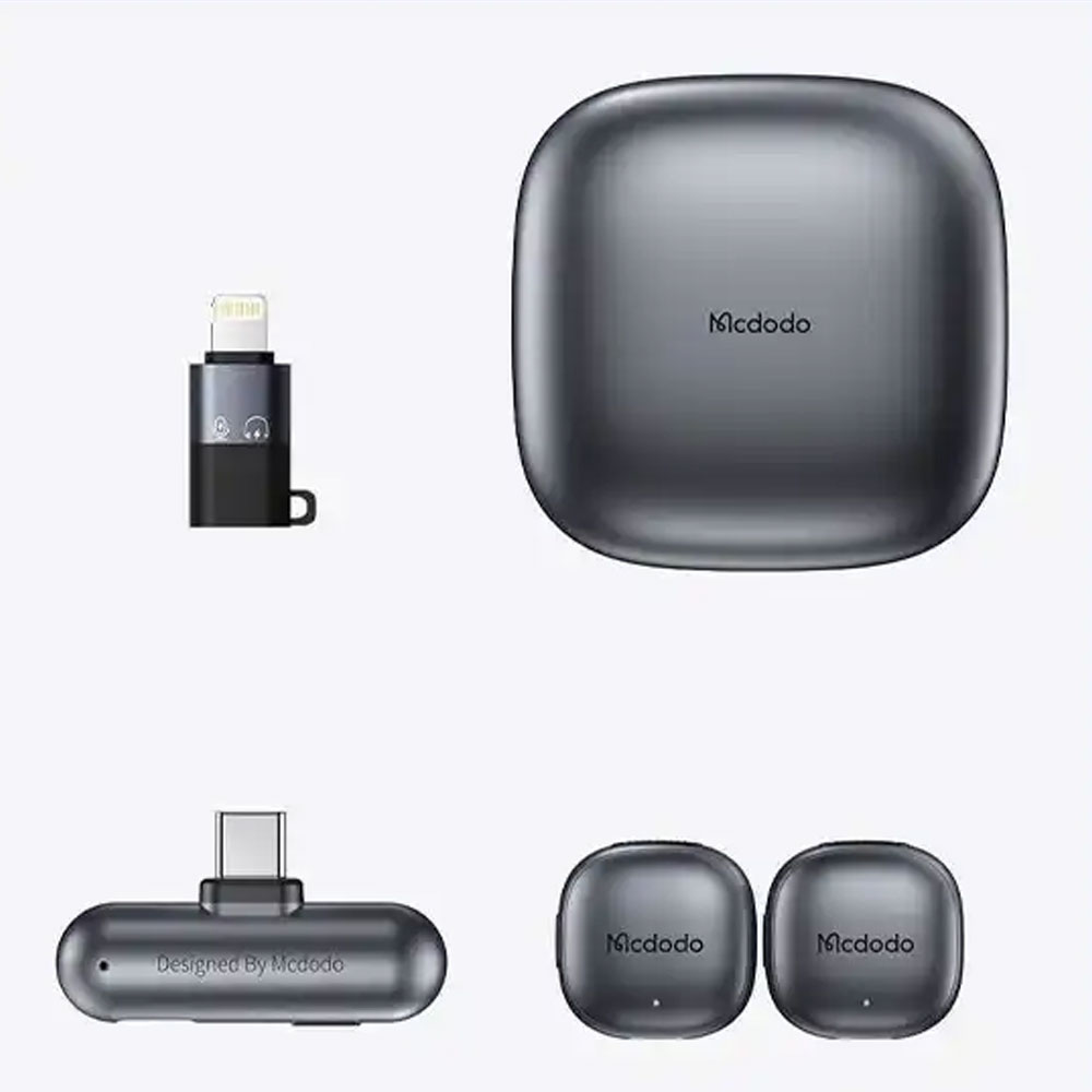 میکروفون بی سیم مک دودو Mcdodo ClearSync AI Noise-Cancelling Wireless Micropone MP-5451