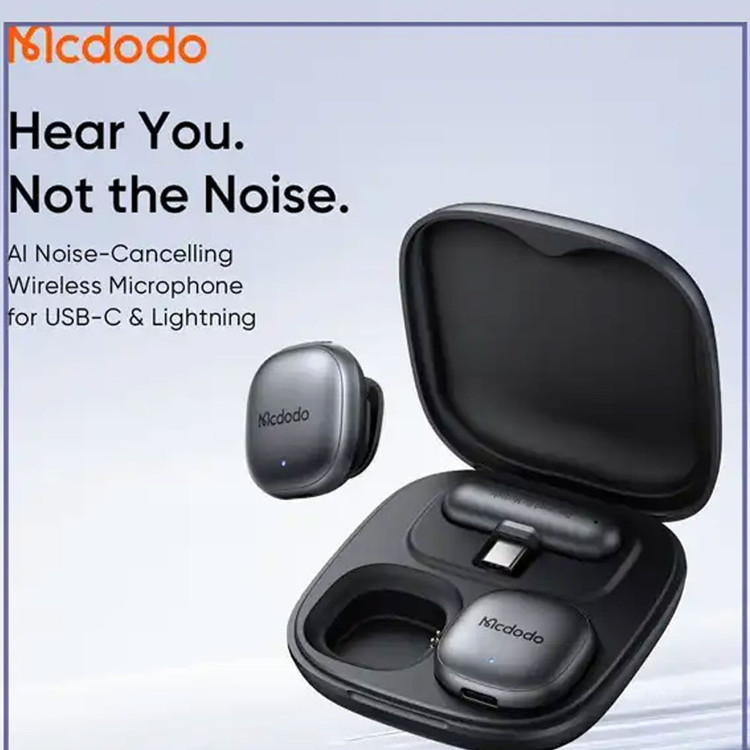 میکروفون بی سیم مک دودو Mcdodo ClearSync AI Noise-Cancelling Wireless Micropone MP-5451