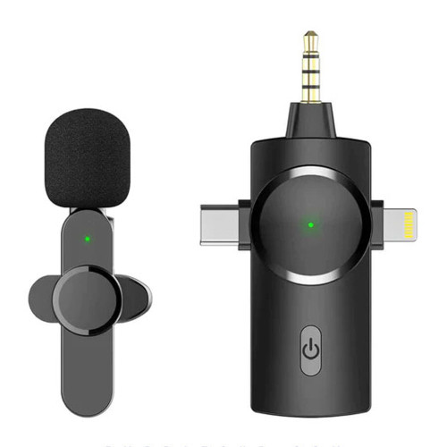 میکروفون یقه ای وایرلس 3 سر کوتتسی COTETCI Wireless Microphone 74002 میکروفون یقه ای وایرلس 3 سر کوتتسی COTETCI Wireless Microphone 74002