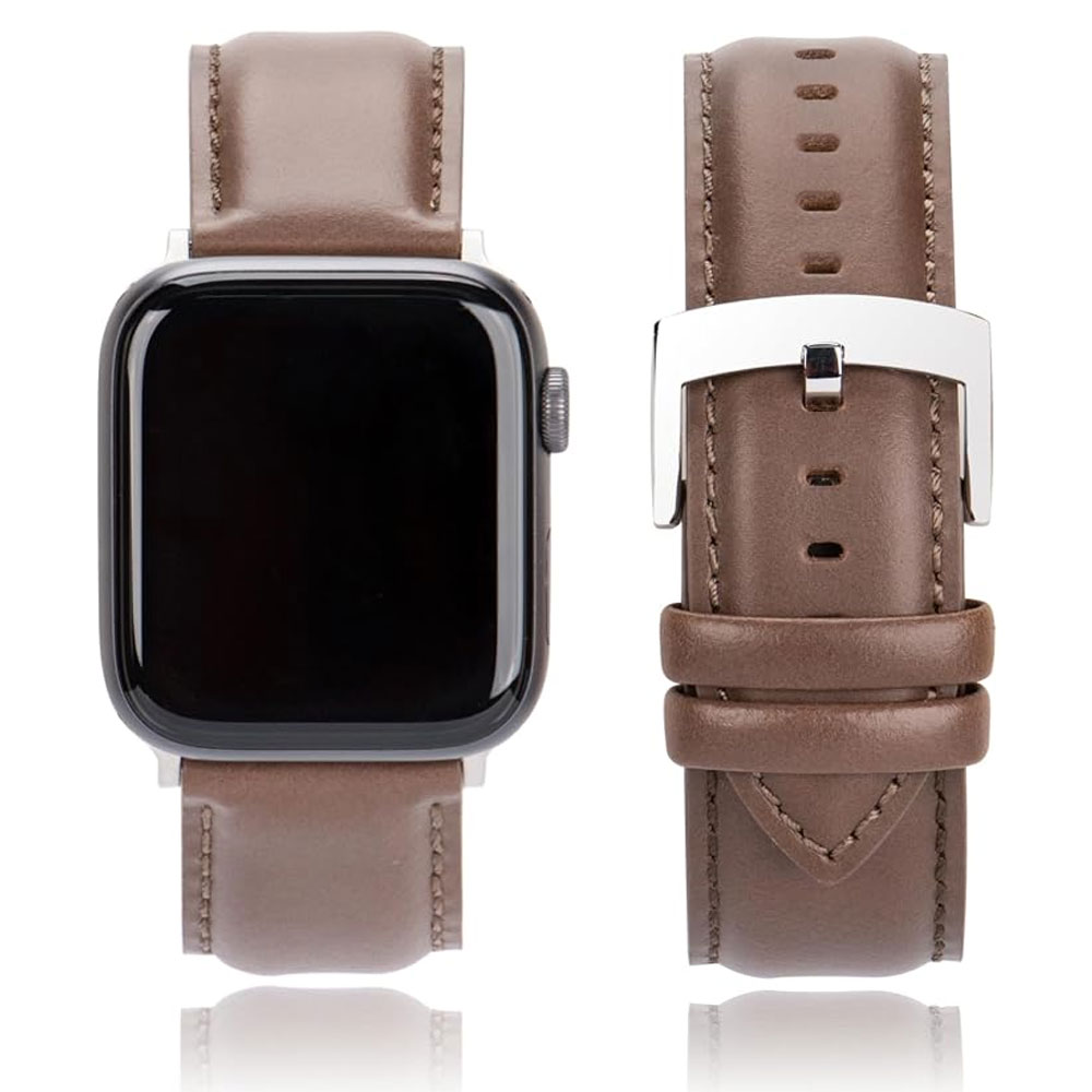 بند اپل واچ چرمی مناسب اپل واچ سایز 40 میلی متری تمامی سری ها Apple Watch se 1/2/3/4/5/6/7/8/9/10/11